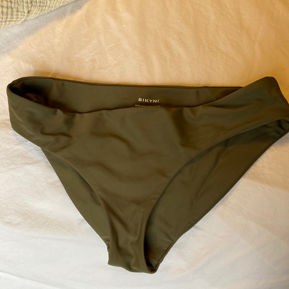 Bikyni The Hipster swim bottoms army green